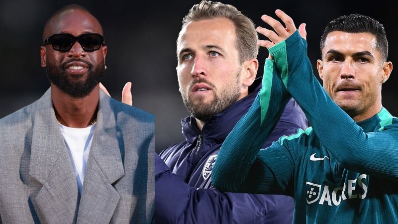 Harry Kane y las estatuas de deportistas con un aire muy diferente