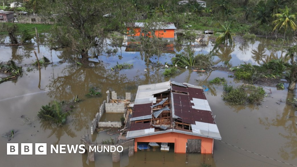 Las impactantes imágenes de la devastación que causó el huracán Melissa en Jamaica