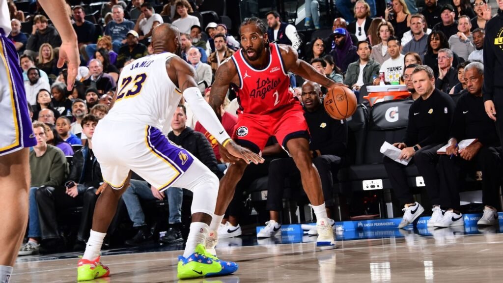 NBA: Victoria aplastante de los Clippers ante los Lakers