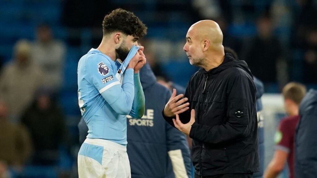 Pep le da un toque de atención al Man City sobre el aumento de peso