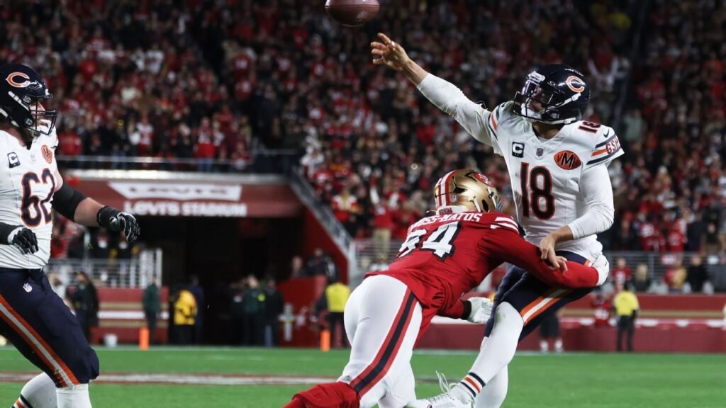 Reacciones Exageradas Semana 17 NFL: ¿Los 49ers o los Bears llegarán a la Final de la NFC?