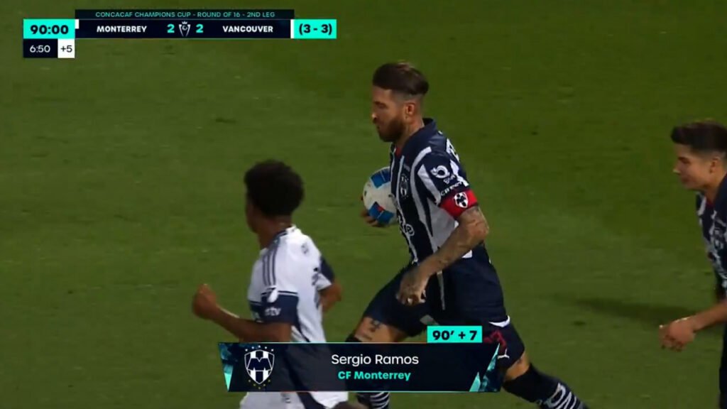 Sergio Ramos anota, pero los Rayados quedan fuera de la Copa de Campeones.