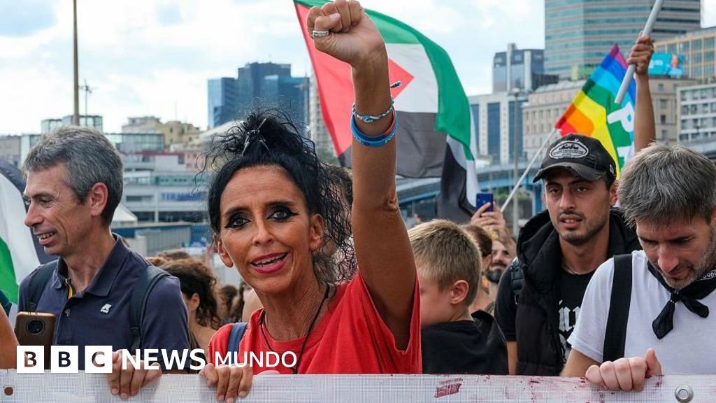 ¡Basta ya! Las impactantes imágenes de las protestas masivas en Italia contra los ataques de Israel en Gaza