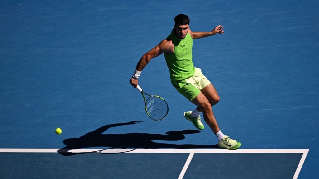 Alcaraz expresa su inquietud por su próximo oponente en el Australian Open 2026: "Posee un amplio repertorio"
