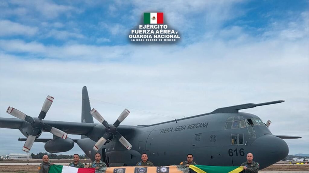 La Defensa envía 38.8 toneladas de asistencia humanitaria a Jamaica