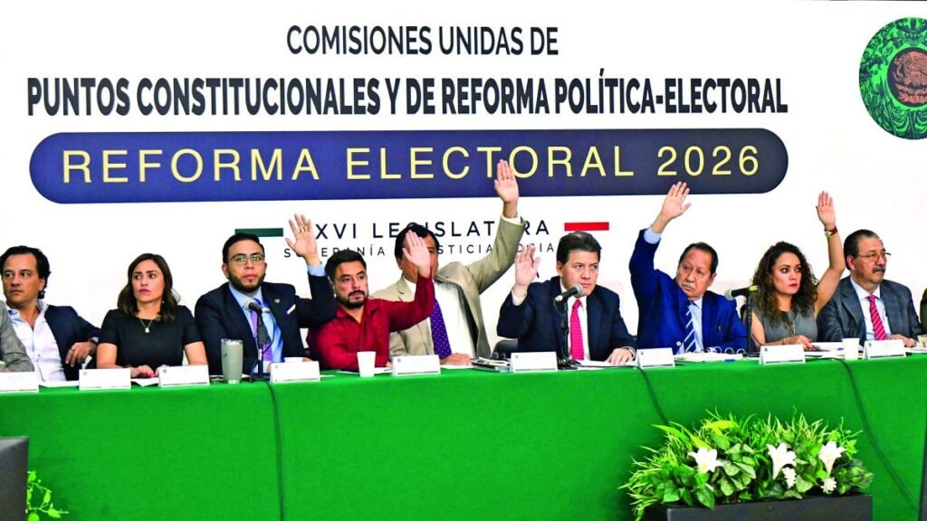 Reforma electoral avanza en comisiones aunque carece de votos para el pleno