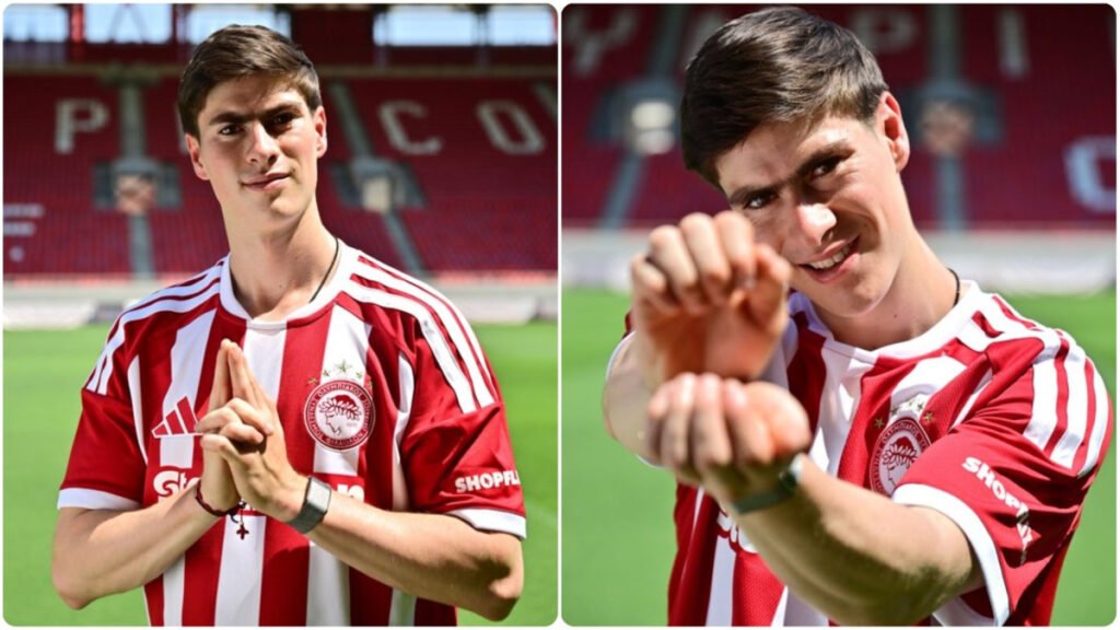 ¡'La Hormiga' debuta en Grecia como anime! El Olympiacos FC presenta a Armando González