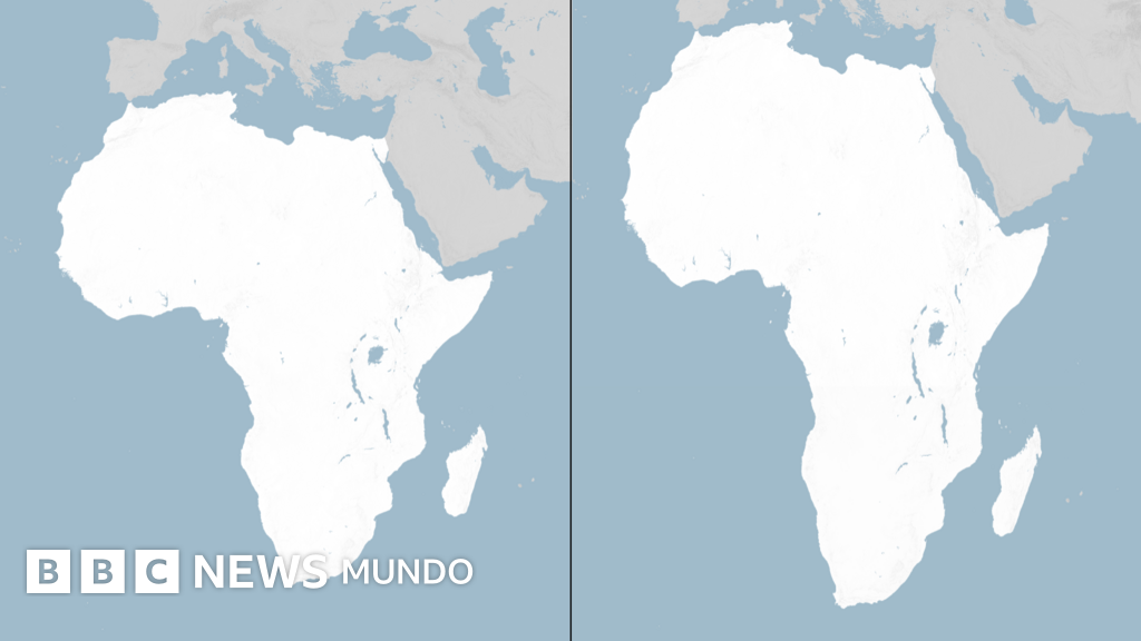 La ONU presenta un nuevo mapamundi que muestra el verdadero tamaño de África