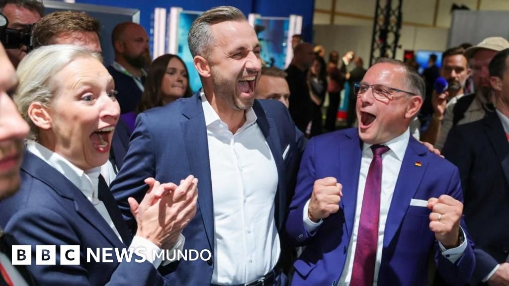 Las encuestas de boca de urna pronostican una "victoria histórica" para el partido ultraderechista alemán AfD.