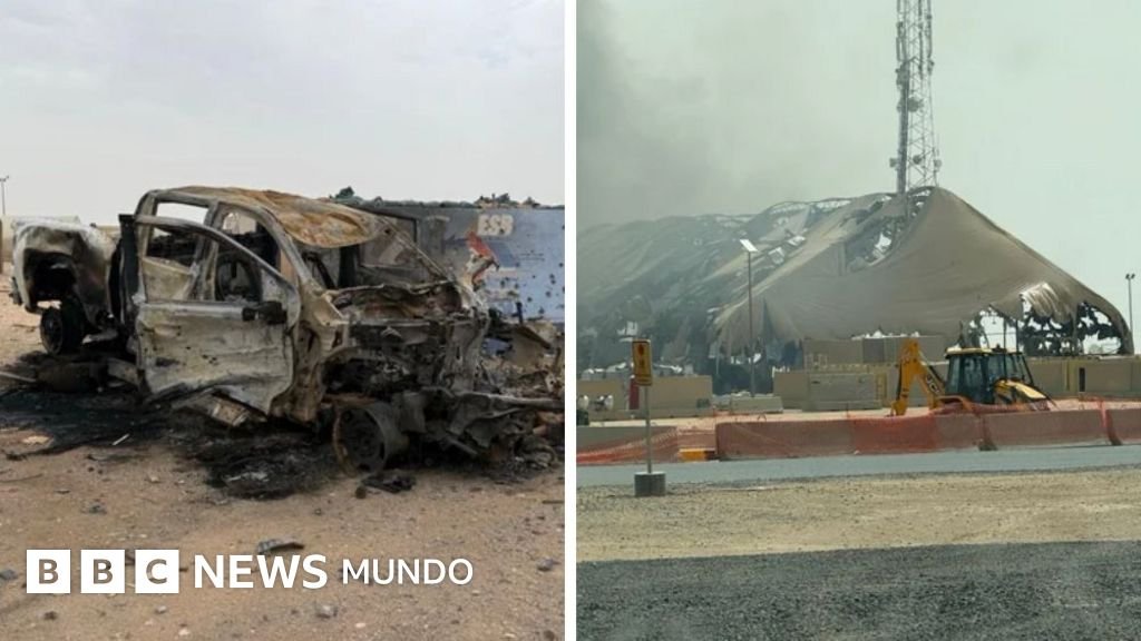 Las fotos que muestran la devastación ocasionada por Irán en bases militares de EE.UU.