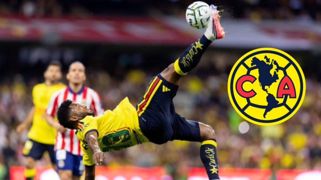 Miguel Borja se convierte en el sucesor de Hugo Sánchez en México: ¡gran gol de chilena en el América contra Chivas!