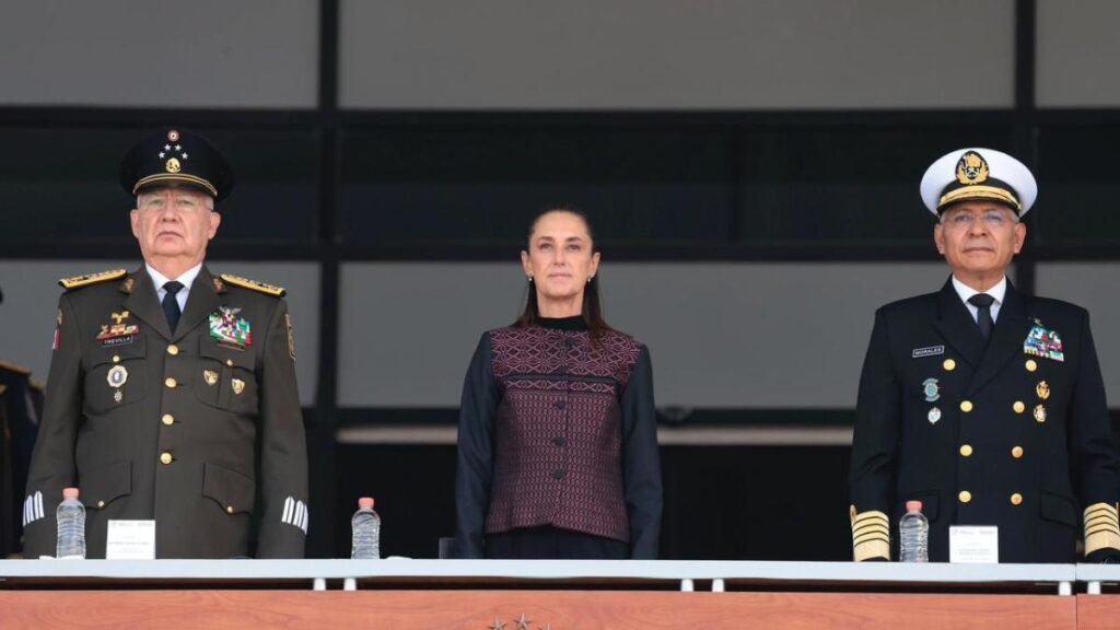 Sheinbaum resalta la constante presencia de las fuerzas armadas en la defensa de la nación