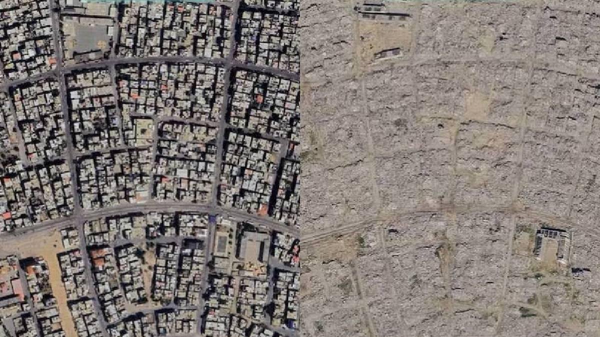 Imágenes de Google Earth revelan la devastación en Gaza a causa del conflicto con Israel